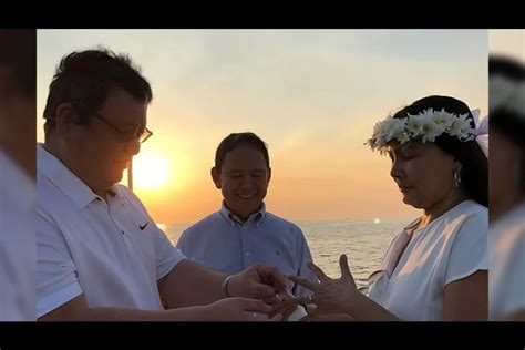 LOOK: Amy Austria, husband mark 20th anniversary with renewal of  .